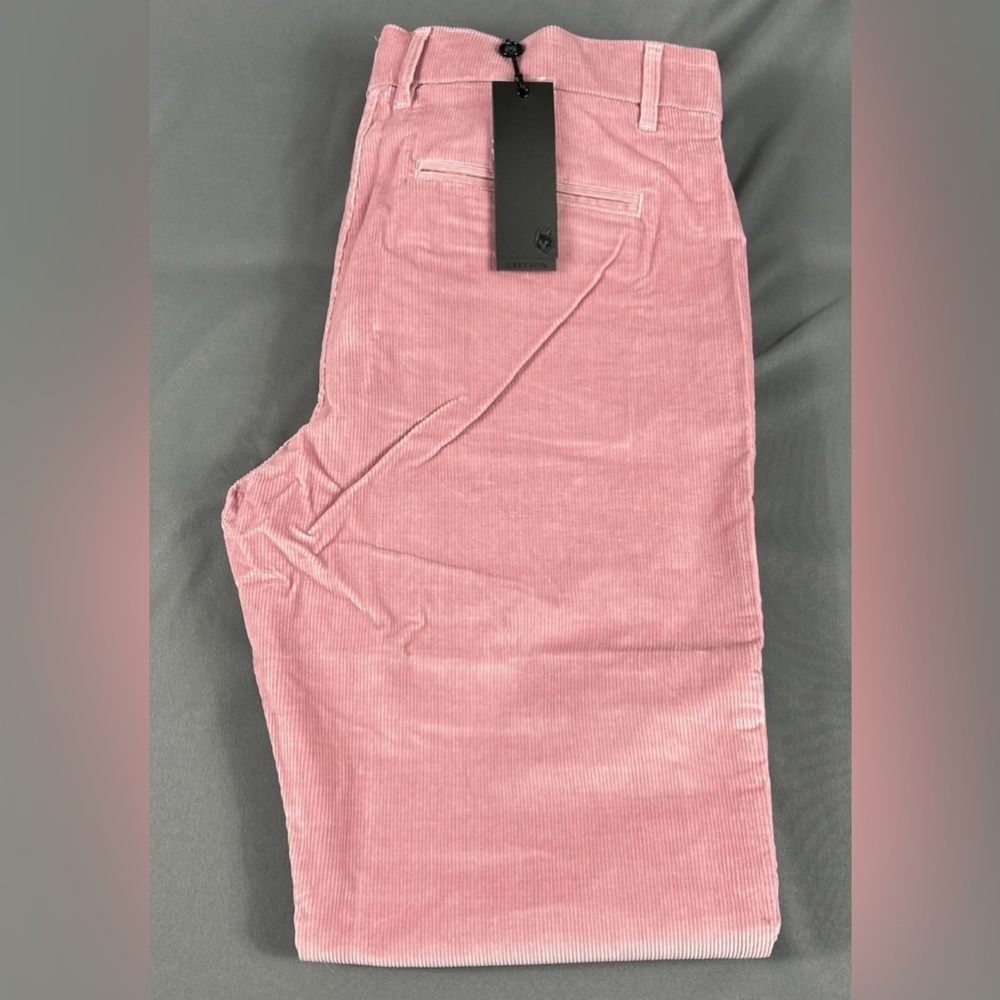 Greyson Golf Pants Appaloosa Corduroy 35 x 32 Quartz Pink